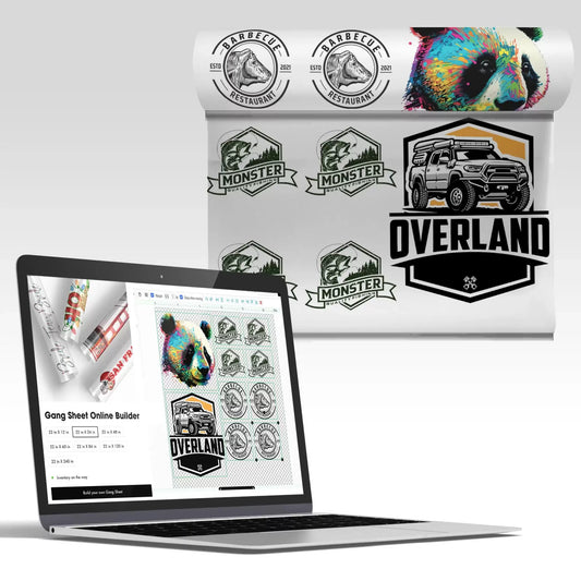 Upload Your Own DTF Gang Sheet – Fast, No-Minimum Full-Color Transfers